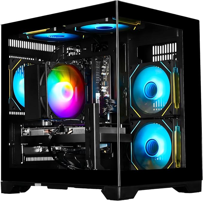 Gaming PC Desktop Computer, GeForce RTX 3050 8GB GDDR6, Ryzen 7 4700LE Gaming PC Desktop Computer, GeForce RTX 3050 8GB GDDR6, Ryzen 7 4700LE