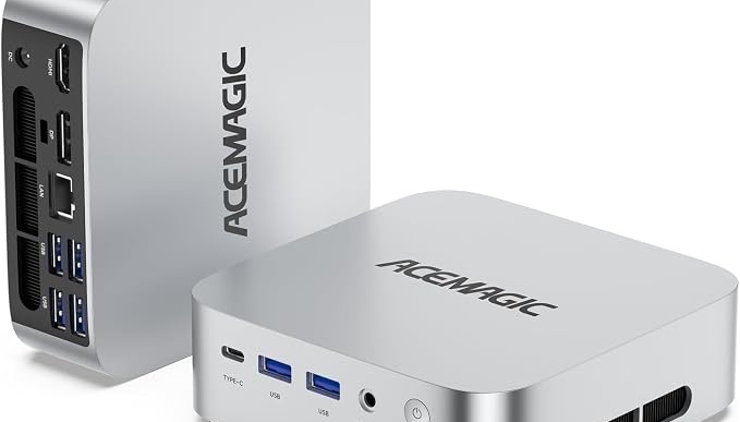 ACEMAGICIAN K1 Mini PC Win 11 Pro AMD Ryzen 7 7730U, 16GB RAM 512GB SSD