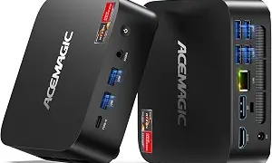 ACEMAGIC K1 Gaming Mini PC Ryzen 7 7735HS 24GB 512GB SSD Windows 11 Pro