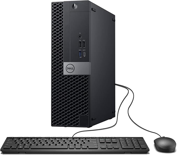 Dell Optiplex 7050 SFF Desktop PC Intel i7-7700 4-Cores 3.60GHz 32GB DDR4 1TB SSD WiFi BT HDMI Duel Monitor Support Windows 11 Pro Excellent Condition(Renewed)