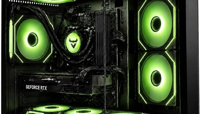 Gaming PC Desktop Computer i7 11700F up to 4.9GHz, RTX 5050 8GB GDDR6